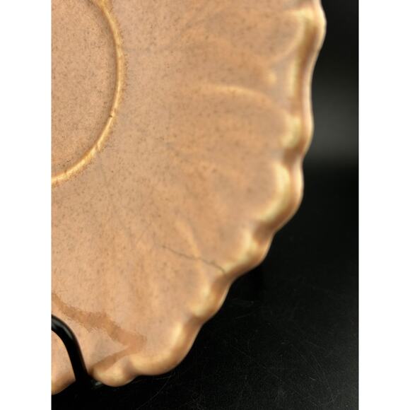 Woodfield Salmon Pink Saucer by Steubenville - Picture 4 of 5